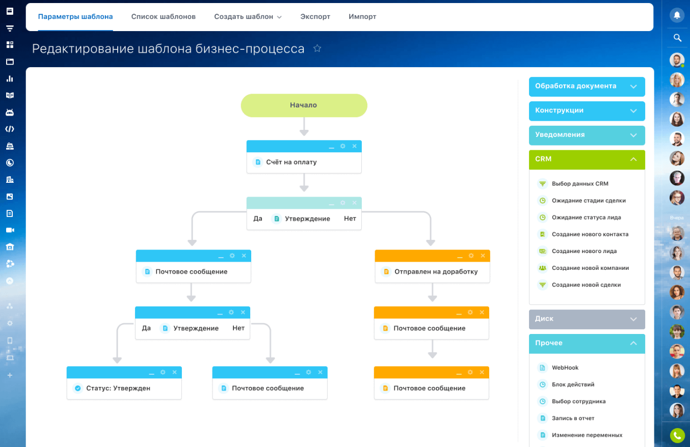 Настройка Битрикс24 от студии ProResult. Интеграции с сайтом и